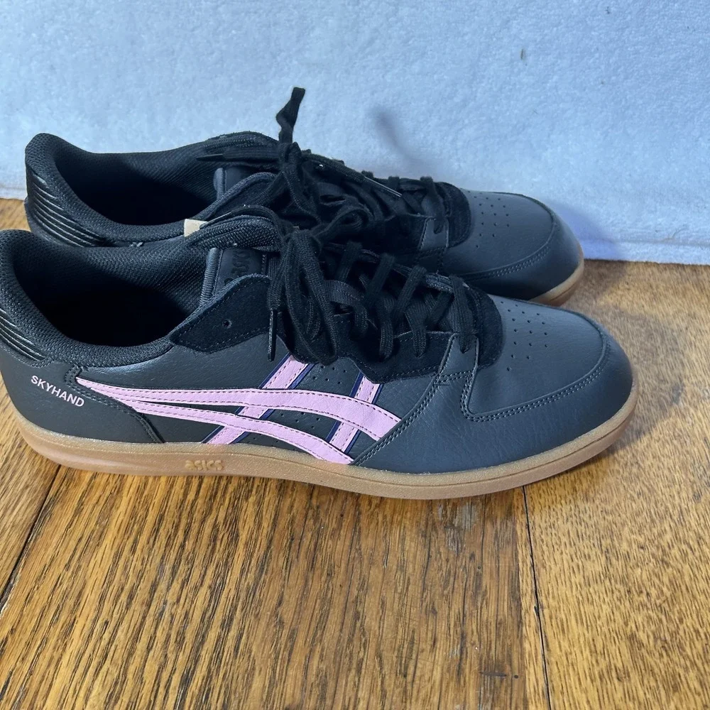 Asics Mens Size 11 Skyhand Original Graphite Gray/Coneflower/Gum Athletic Shoes